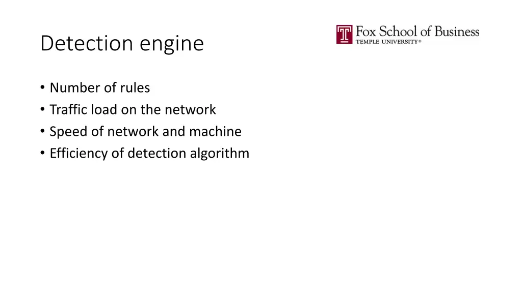 detection engine