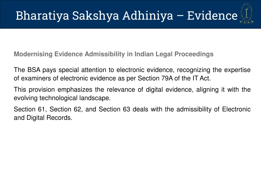 bharatiya sakshya adhiniya evidence 1