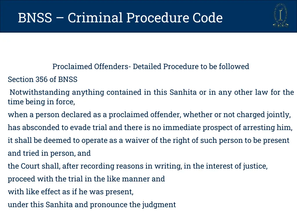 bnss criminal procedure code 10
