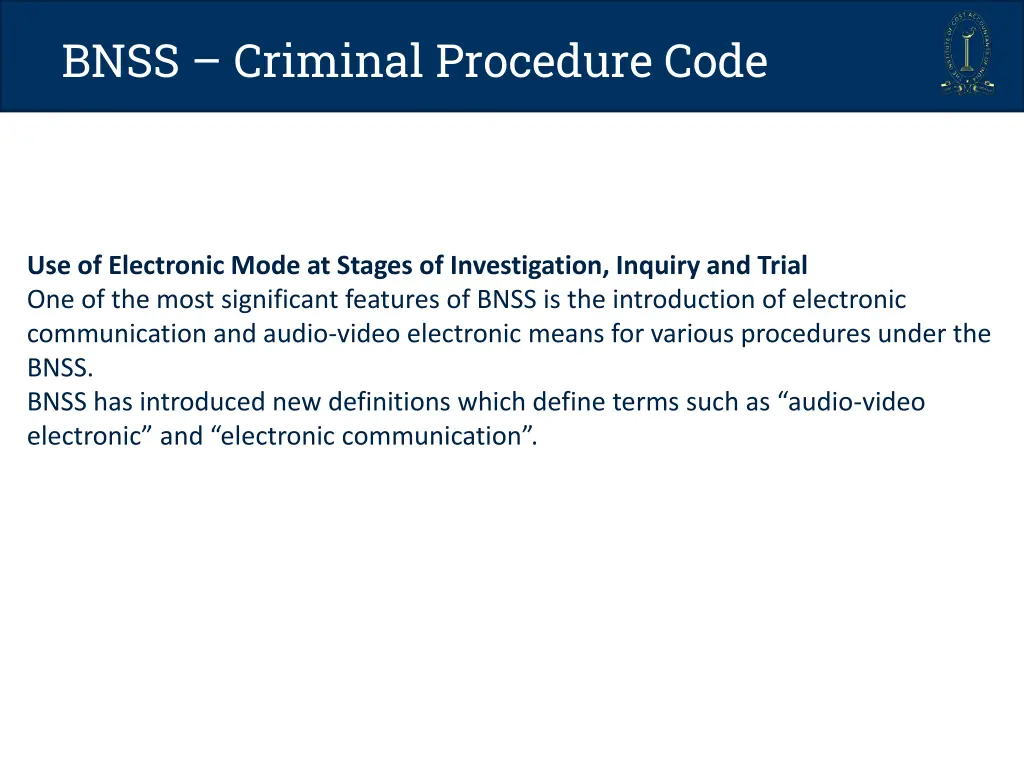 bnss criminal procedure code 11