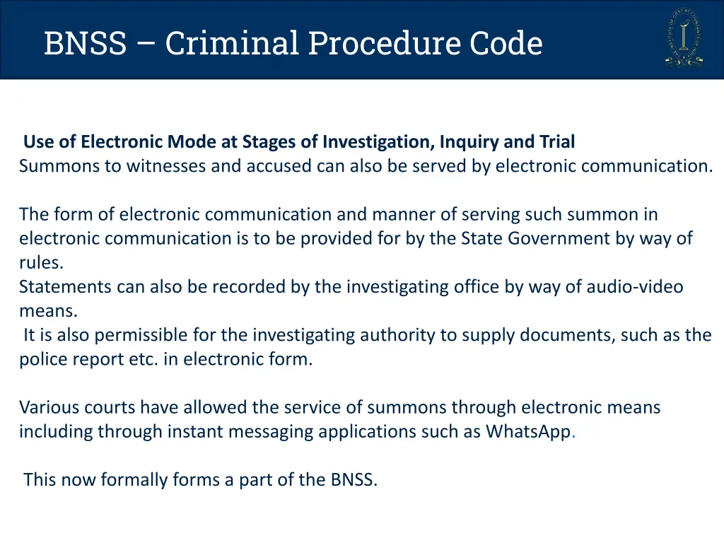 bnss criminal procedure code 12