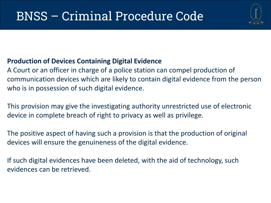 bnss criminal procedure code 14