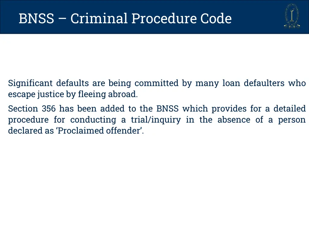 bnss criminal procedure code 9