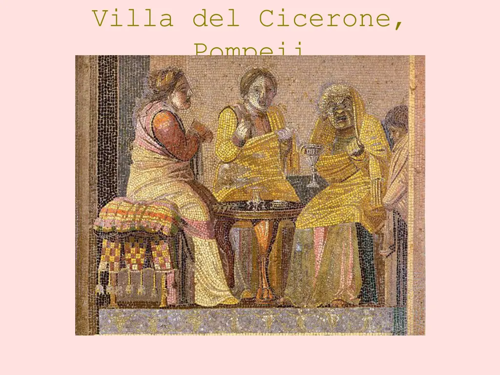 villa del cicerone pompeii