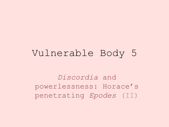 vulnerable body 5