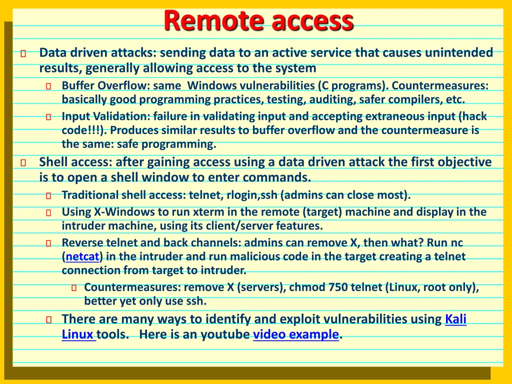 remote access