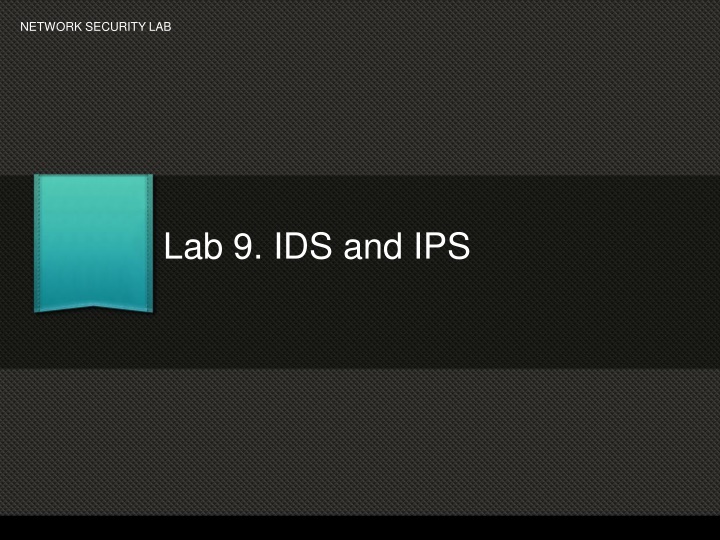 network security lab