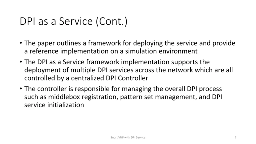 dpi as a service cont 2