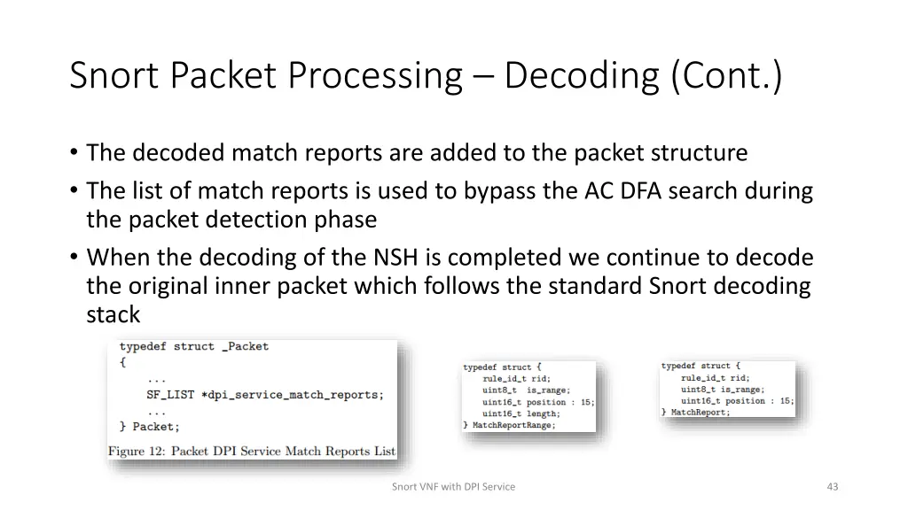 snort packet processing decoding cont