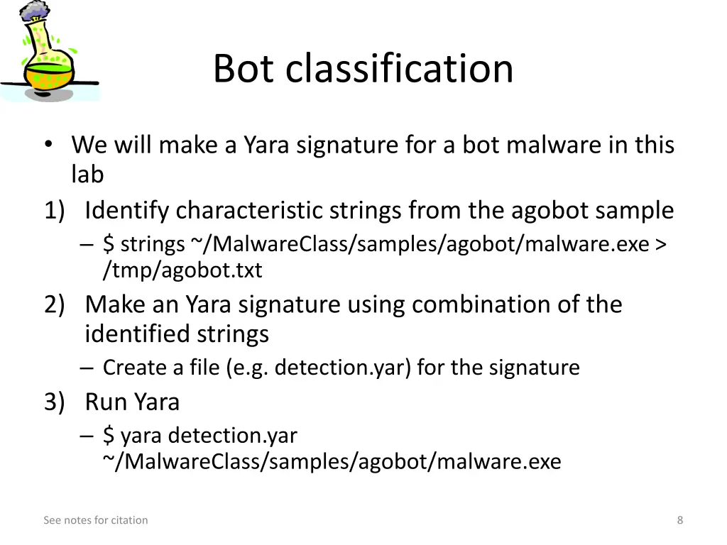 bot classification