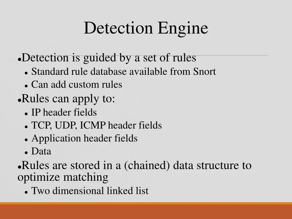 detection engine