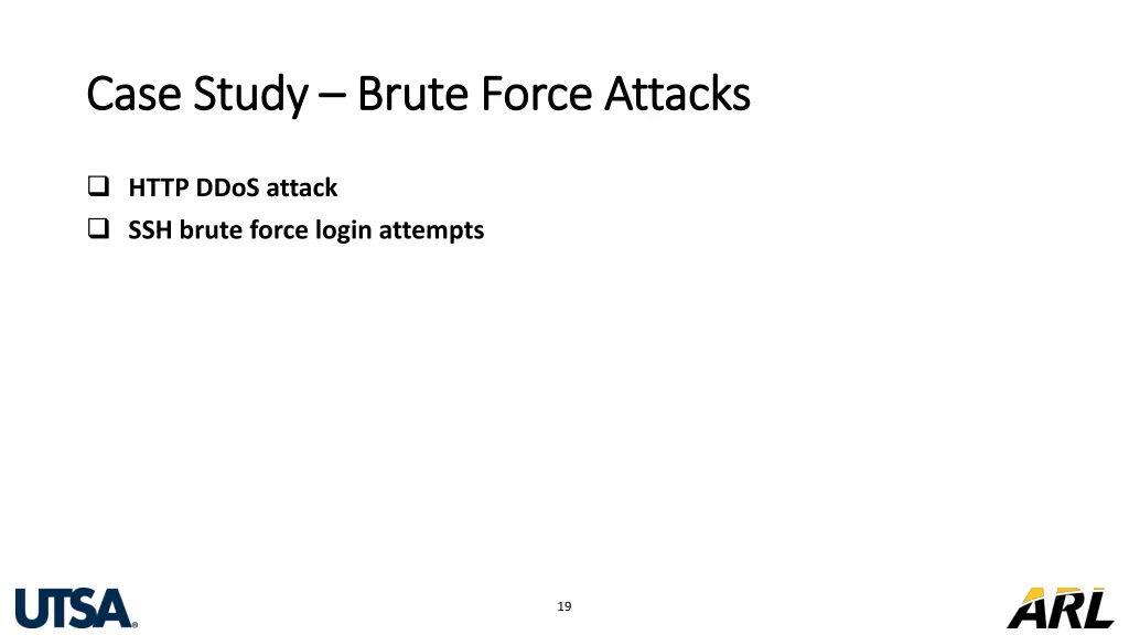 case study case study brute force attacks brute