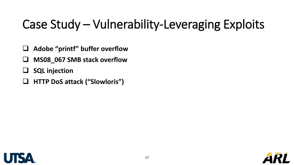 case study case study vulnerability