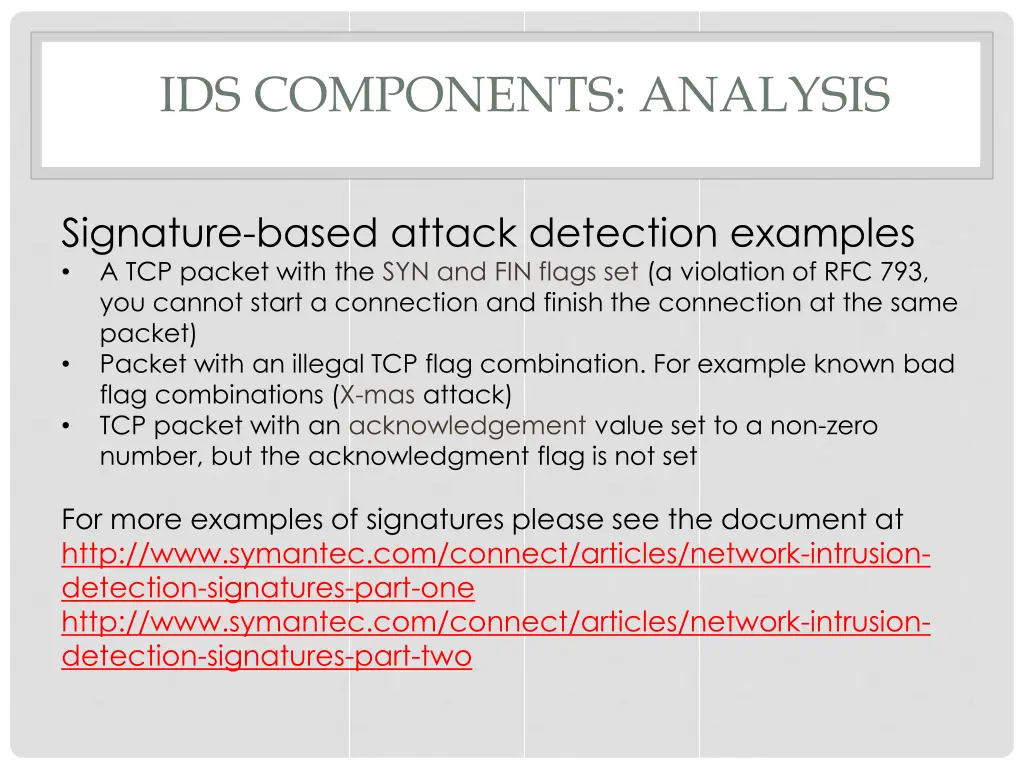 ids components analysis 1