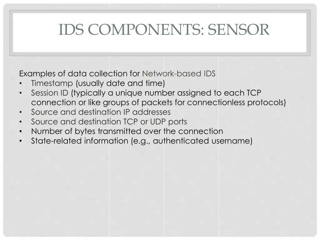 ids components sensor 1