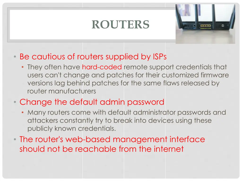 routers 1