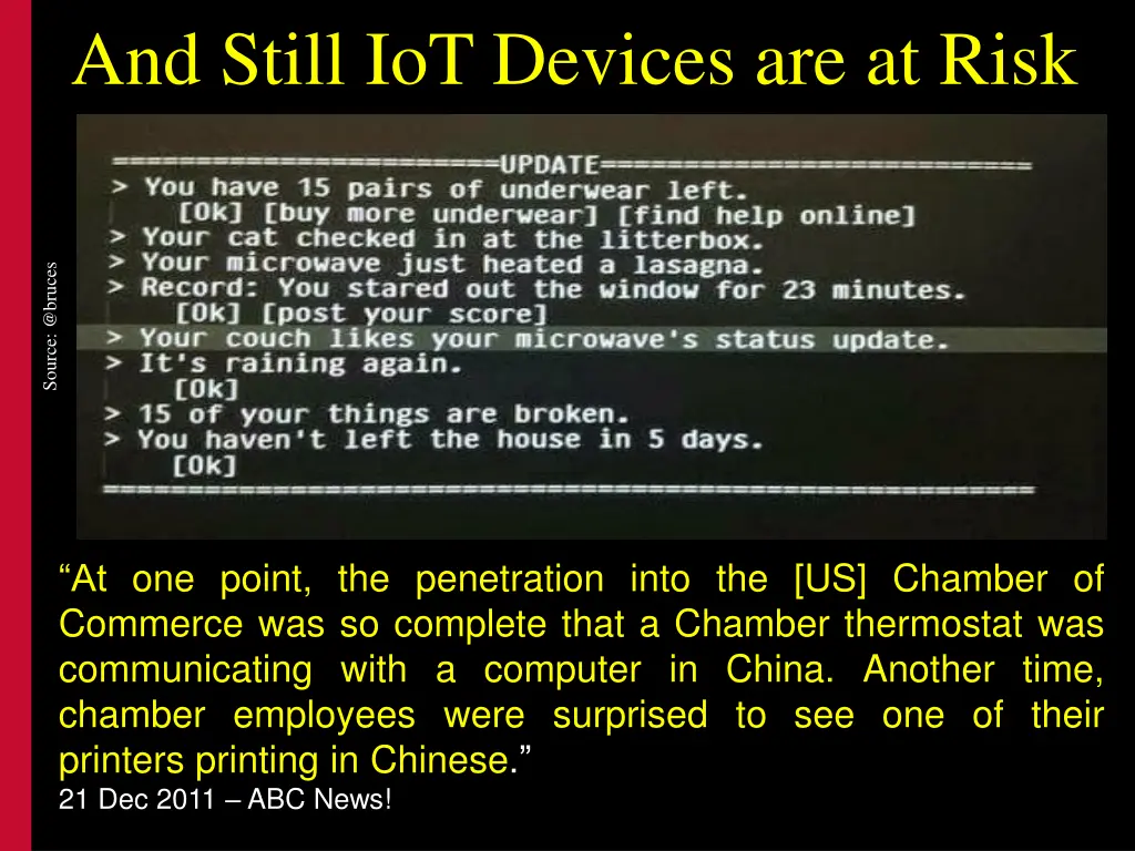 and still iot devices are at risk