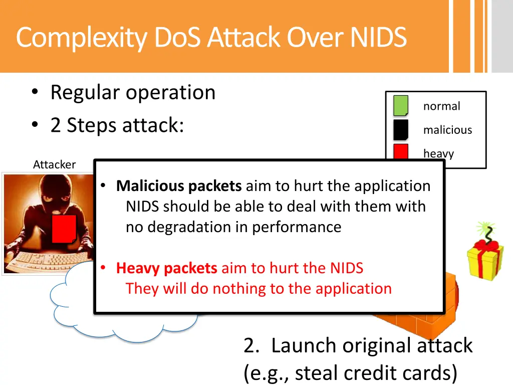 complexity dos attack over nids