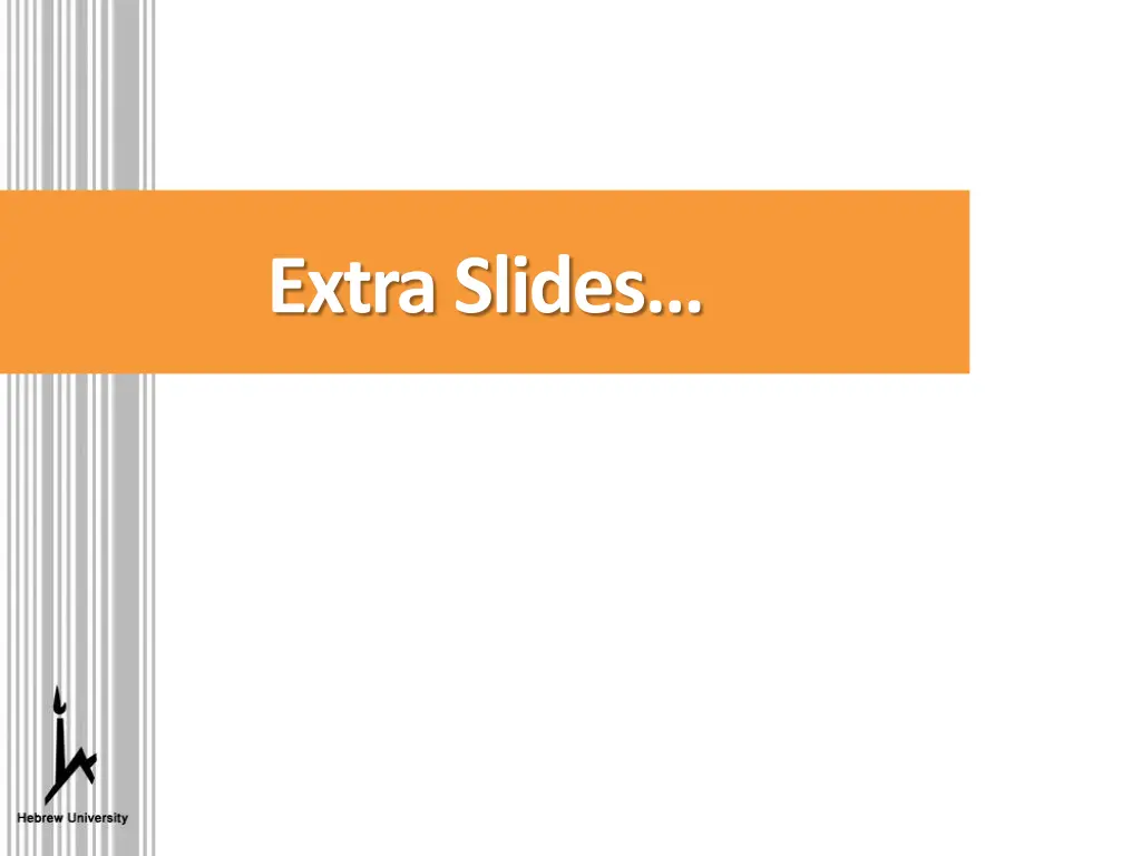 extra slides