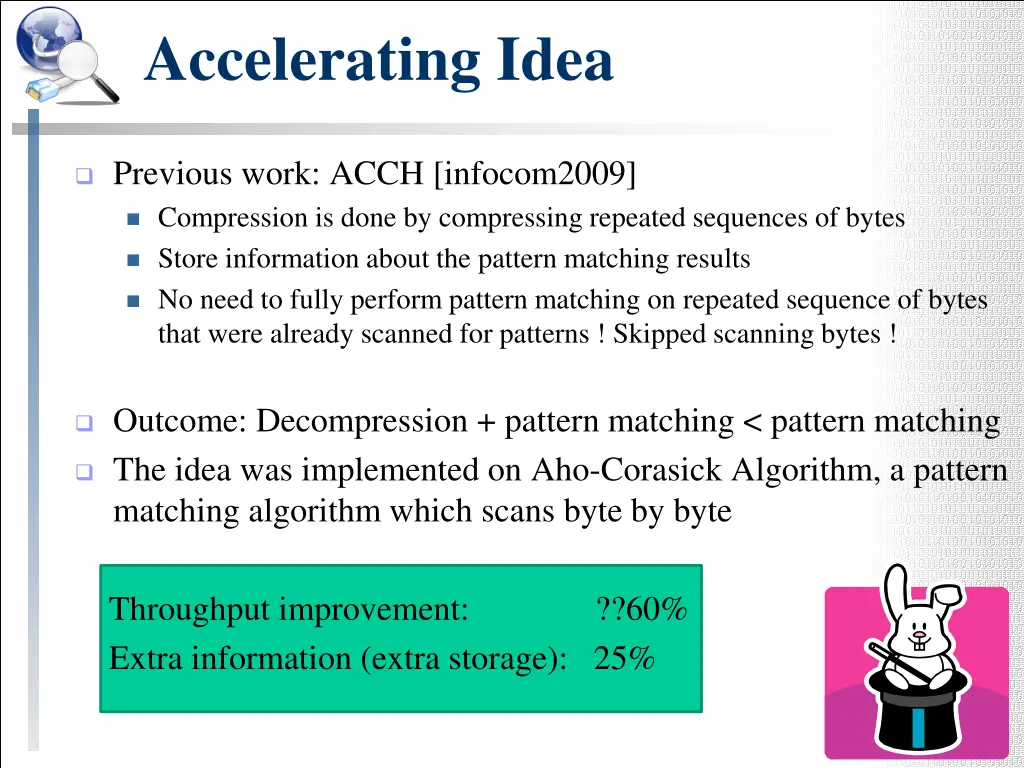 accelerating idea