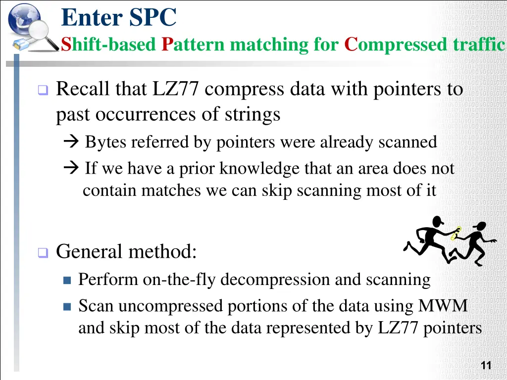 enter spc shift based pattern matching