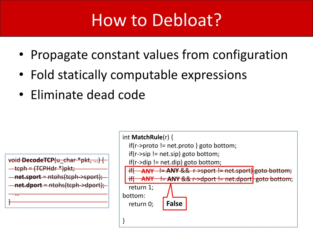 how to debloat