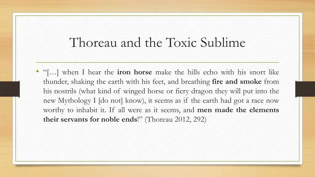 thoreau and the toxic sublime 1