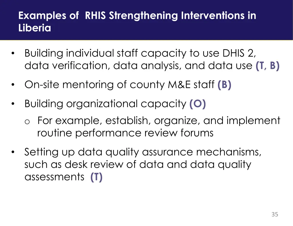examples of rhis strengthening interventions 1