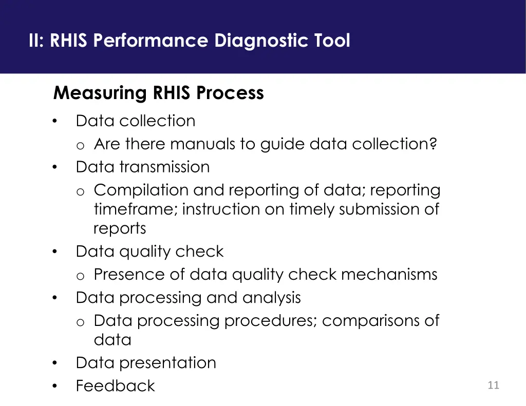 ii rhis performance diagnostic tool 2