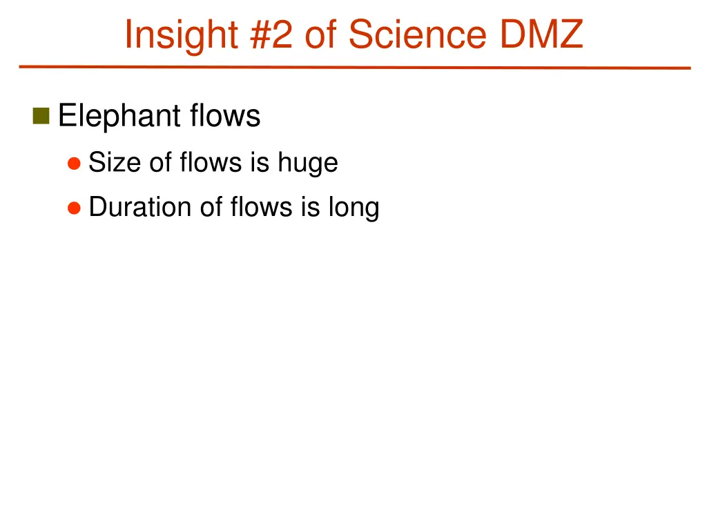 insight 2 of science dmz