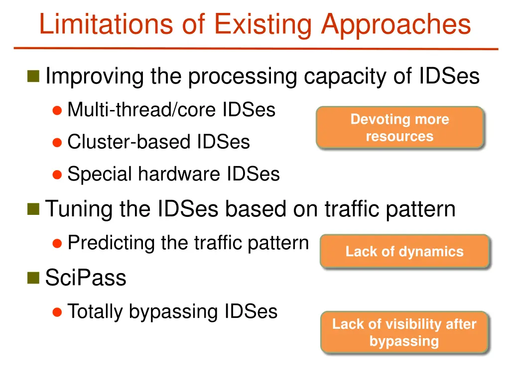 limitations of existing approaches 5