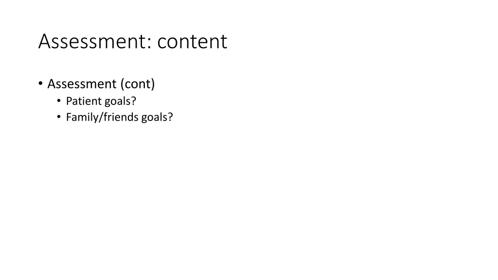 assessment content 10