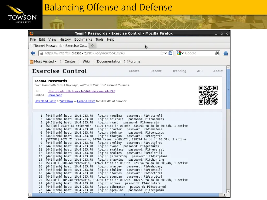 balancing offense and defense 1