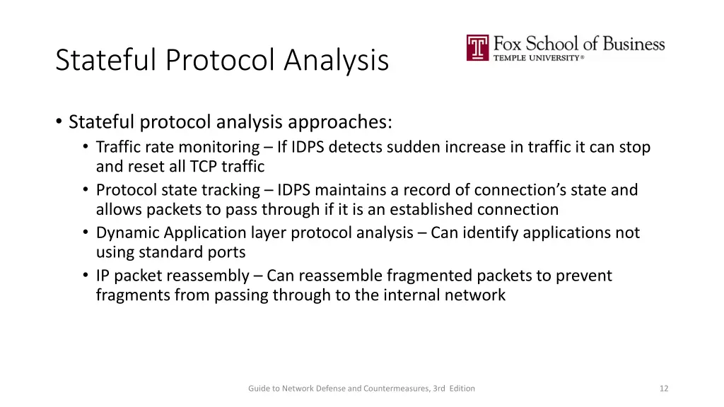 stateful protocol analysis 1