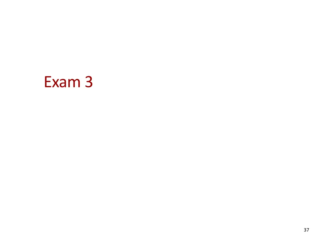 exam 3