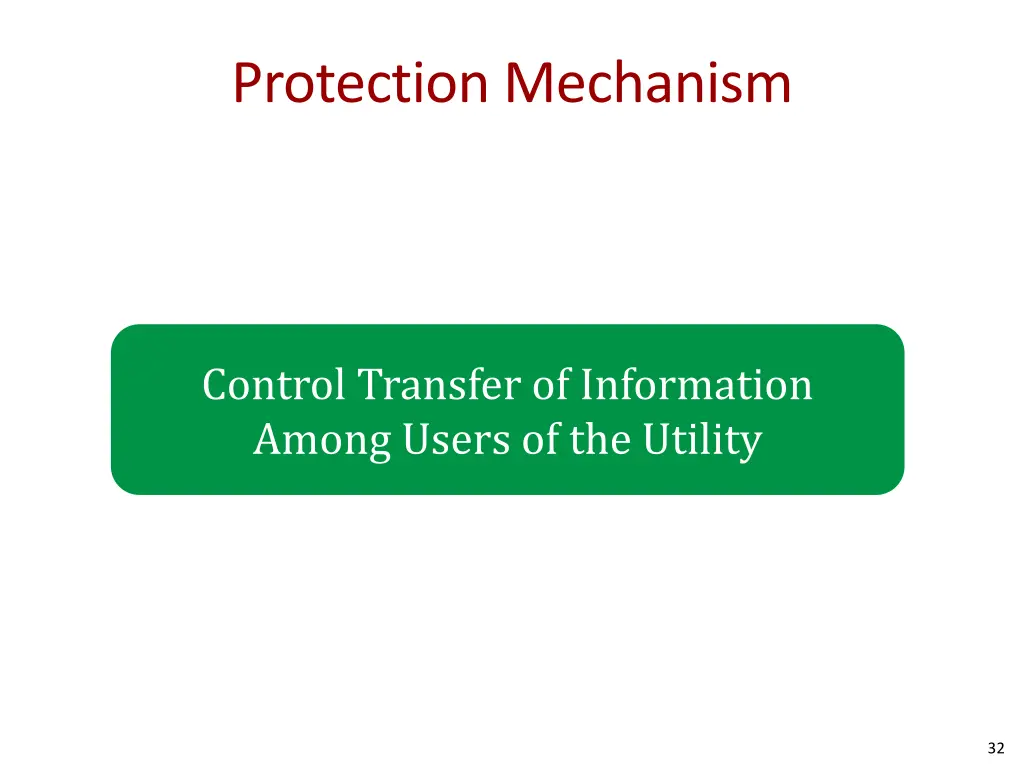 protection mechanism