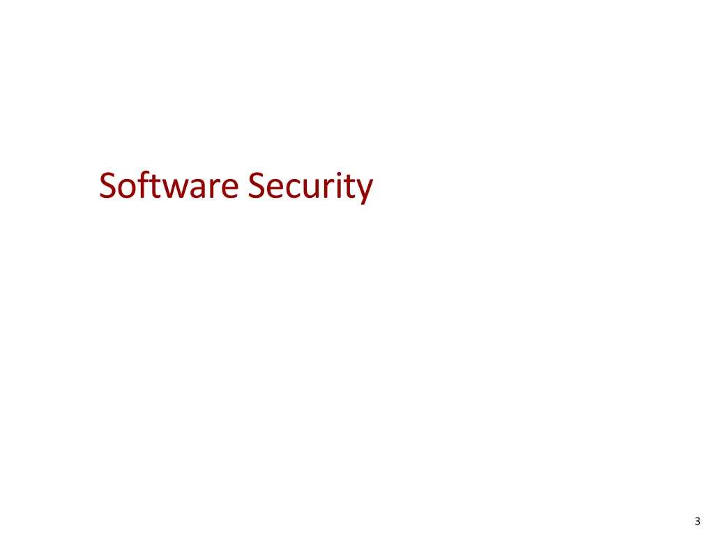 software security