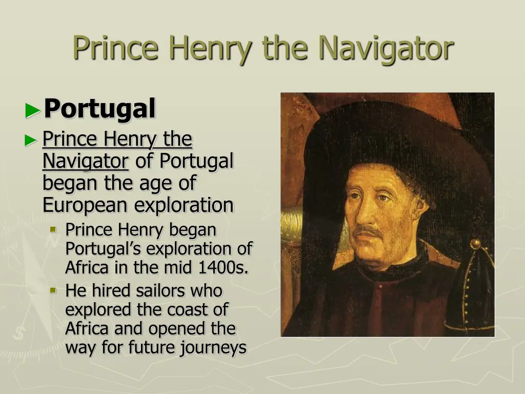 prince henry the navigator