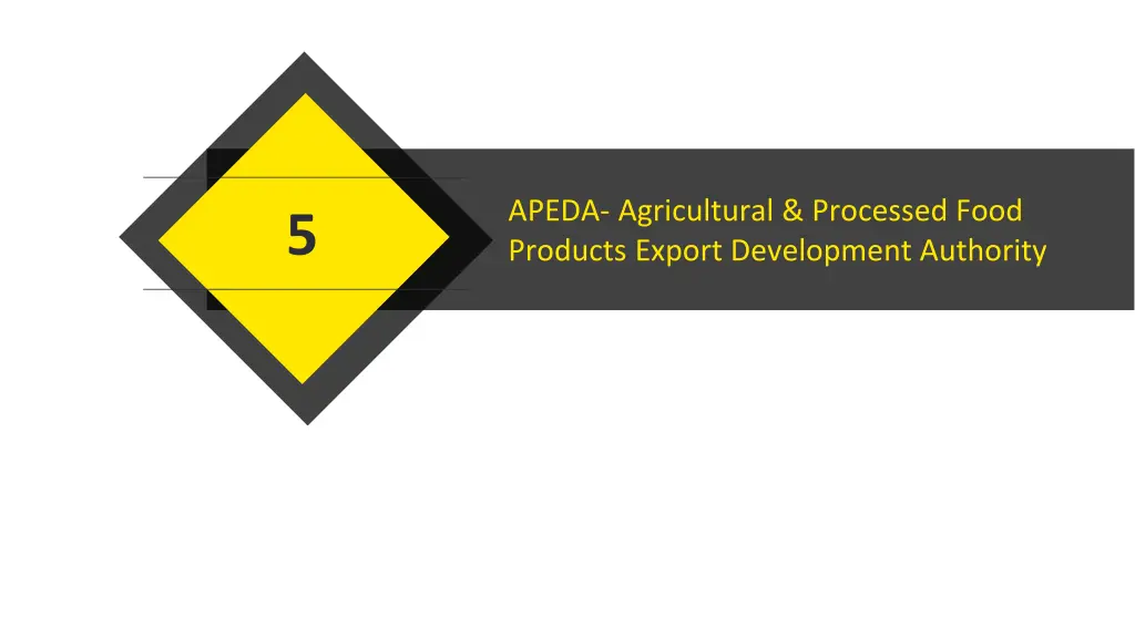 apeda agricultural processed food products export