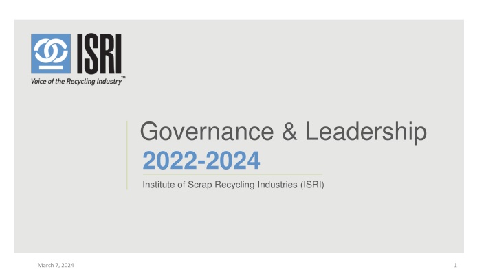 governance leadership