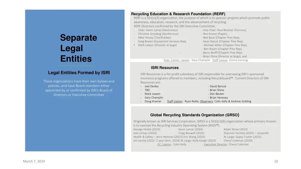 recycling education research foundation rerf rerf