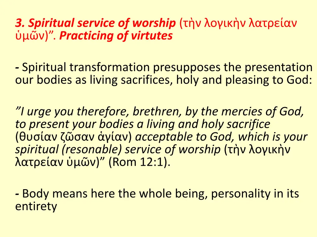 3 spiritual service of worship practicing