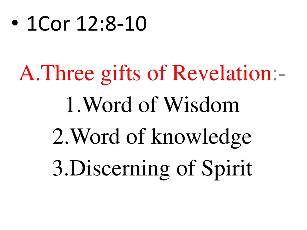 1cor 12 8 10