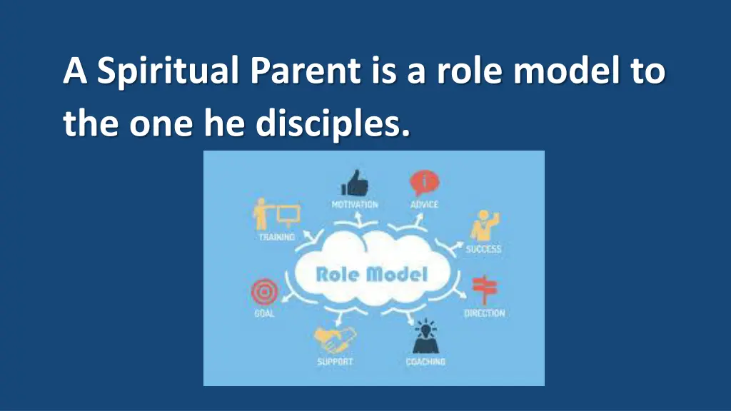 a spiritual parent is a role model