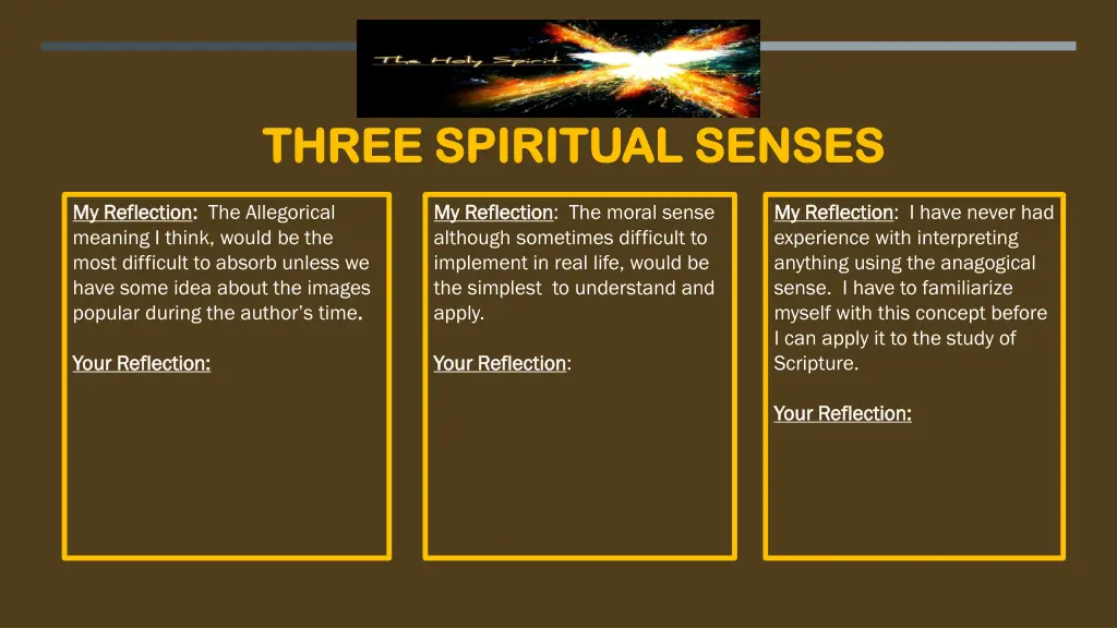 three spiritual senses three spiritual senses 1