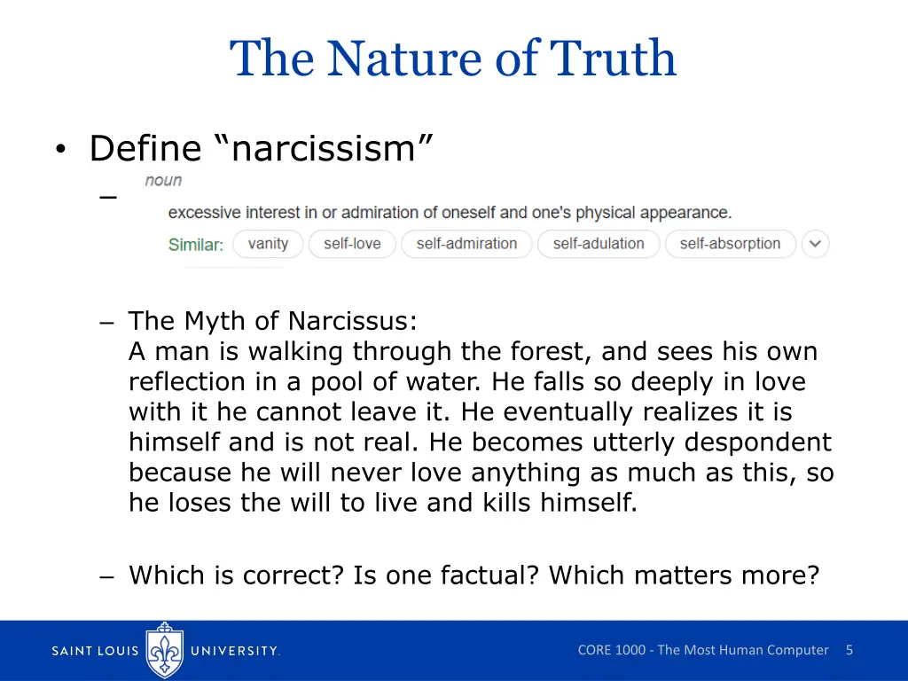 the nature of truth 3