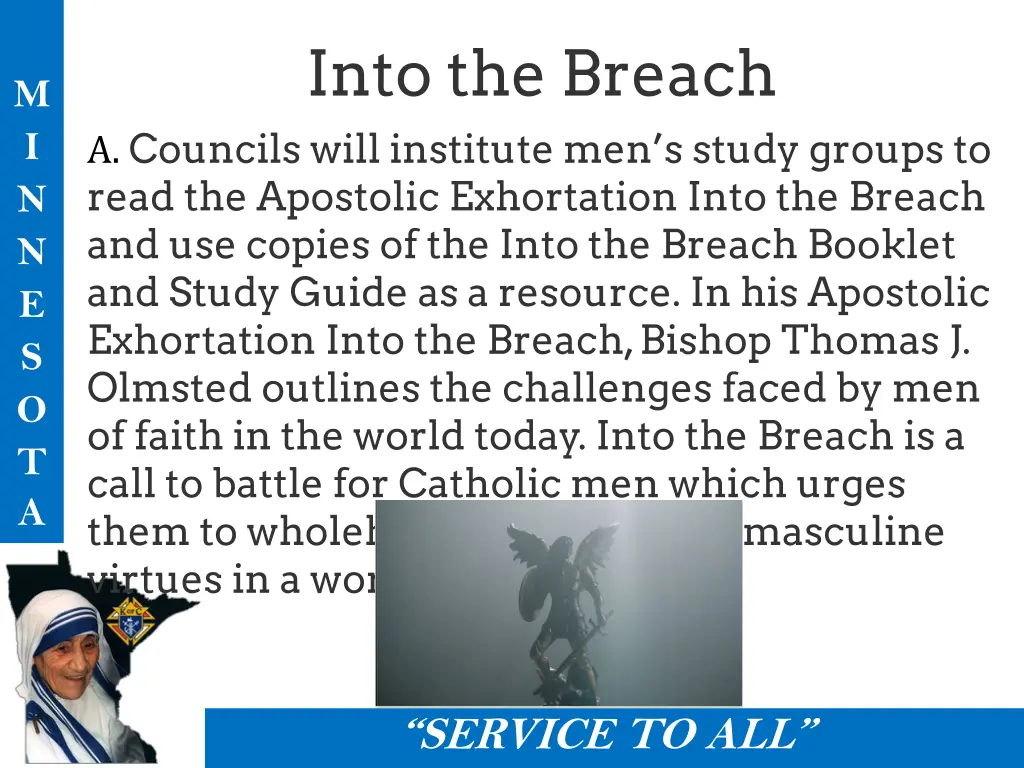 into the breach a councils will institute