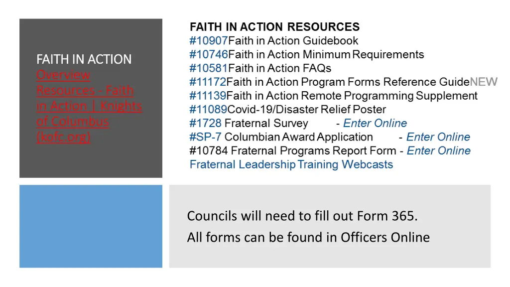 faith in action faith in action overview