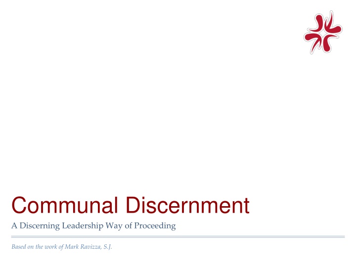 communal discernment