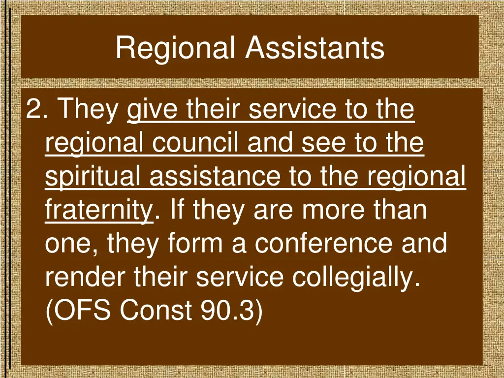 regional assistants 1